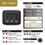 tama 多摩電子工業 電源タップ ASK120UC2K PD65W 3個口 ブラック