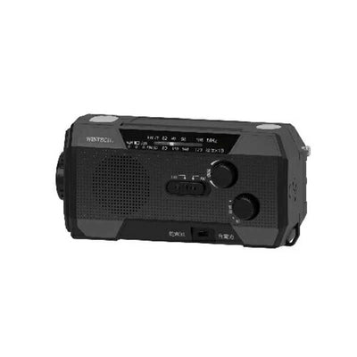WINTECH ウィンテック 防滴手回し充電ラジオライト KDR-202WP 非常用 防災
