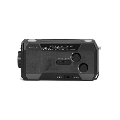 WINTECH ウィンテック 防滴手回し充電ラジオライト KDR-202WP 非常用 防災