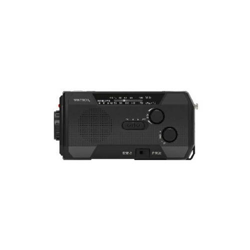 WINTECH ウィンテック 防滴手回し充電ラジオライト KDR-202WP 非常用 防災