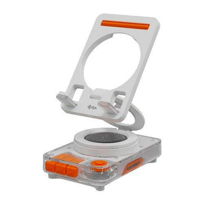 ワイヤレス スピーカー Bluetooth スマホスタンドスピーカー ホワイト WINTECH KBT-560SS WH