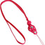 HandLinkerPuttoハンドリンカープットネックストラップ携帯カメラ落下防止カラビナ/ホットピンク
