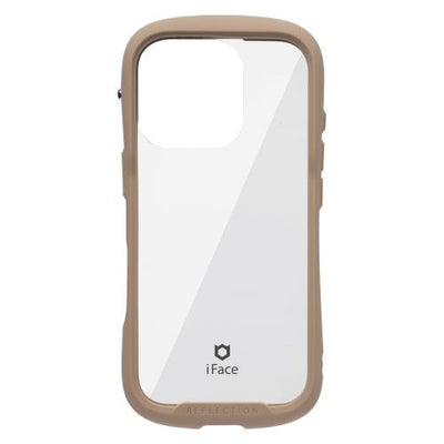 iPhone 16 Pro用 強化ガラスクリアケース iFace Reflection（ベージュ） Hamee 41-979709