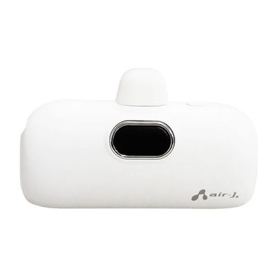 直挿しモバイルバッテリー PD20W 5000mAh (USB-C) ホワイト AIR-J MB-T5000PD2 WH