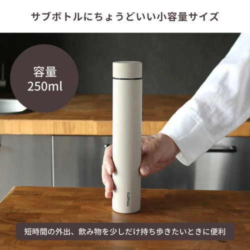 sumuu 真空ダブルステンレススリムボトル ミーボシリーズ 250ml マクロス MCK-153