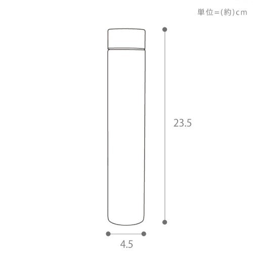 sumuu 真空ダブルステンレススリムボトル ミーボシリーズ 250ml マクロス MCK-153