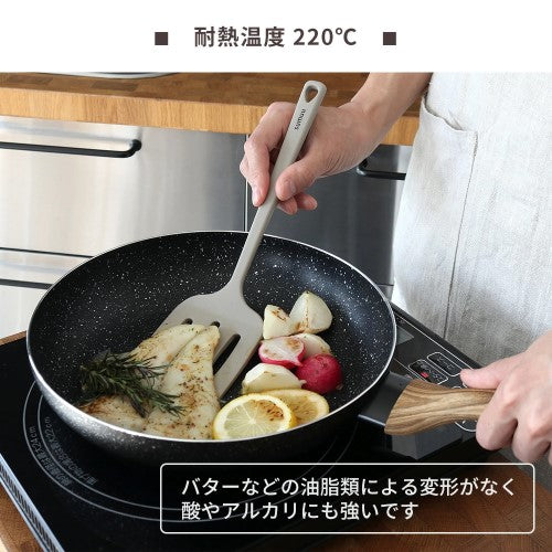 sumuu シリコンフライ返し 29cm グレージュ マクロス MCK-167