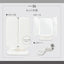 LED3面スタンドミラー マクロス MEBL-187