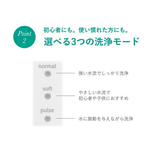 鼻用洗浄器 クリーンリフレッシュ ホワイト ドリテック HK-200WT
