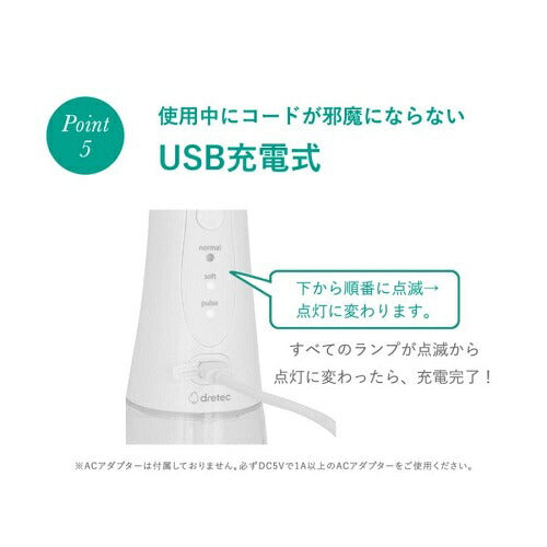 鼻用洗浄器 クリーンリフレッシュ ホワイト ドリテック HK-200WT