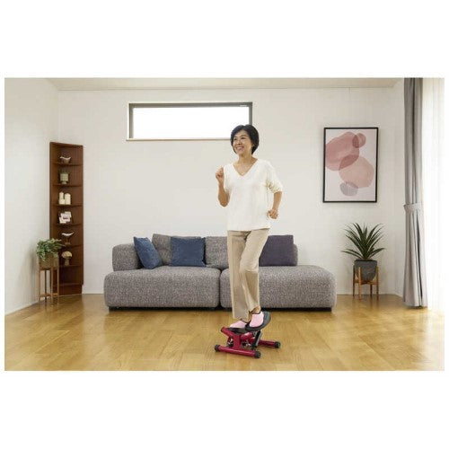 健康ステッパー ナイスデイ コンパクト レッド ショップジャパン NICE-WS4-R
