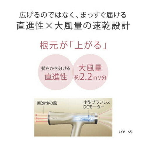 艶髪ドライヤー リフトドライヤー S ライト ネイビー ヤーマン YJHC1L