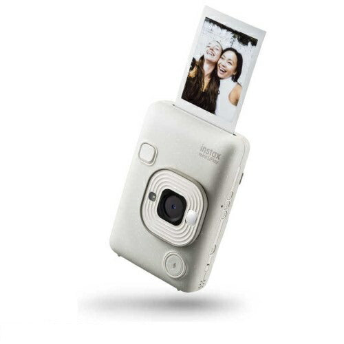 ハイブリッドインスタントカメラ チェキ instax mini LiPlay （ホワイト） MISTY WHITE 富士フイルム INS_LIPLAYC_WHITE