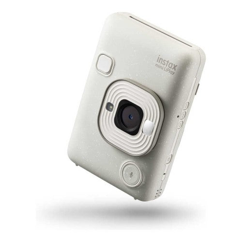 ハイブリッドインスタントカメラ チェキ instax mini LiPlay （ホワイト） MISTY WHITE 富士フイルム INS_LIPLAYC_WHITE