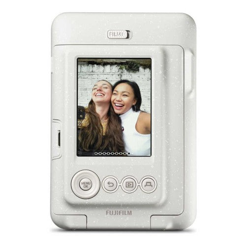 ハイブリッドインスタントカメラ チェキ instax mini LiPlay （ホワイト） MISTY WHITE 富士フイルム INS_LIPLAYC_WHITE