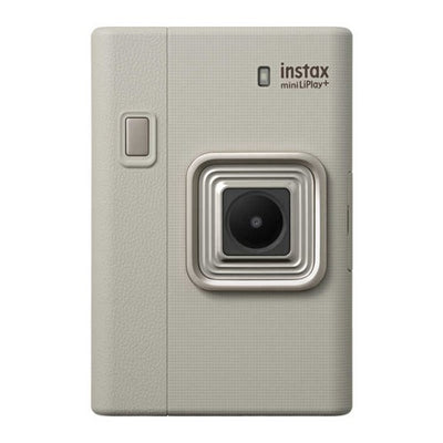 チェキ instax mini LiPlay+ SAND BEIGE（サンドベージュ） 富士フィルム INSLIPLAYPLUS-BEIGE