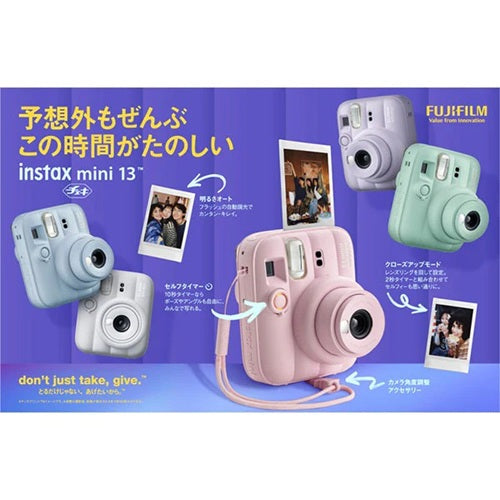 インスタントカメラ チェキ instax mini 13 キャンディーピンク 富士フイルム FUJIFILM 富士フイルム インスタントカメラ チェキ instax mini 12/13 キャンディーピンク 接写 セルフィー 簡単操作 オート露光 プレゼント ギフト