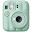 インスタントカメラ チェキ instax mini 13 ラグーングリーン 富士フイルム FUJIFILM 富士フイルム インスタントカメラ チェキ instax mini 12/13 ラグーングリーン 接写 セルフィー 簡単操作 オート露光 プレゼント ギフト