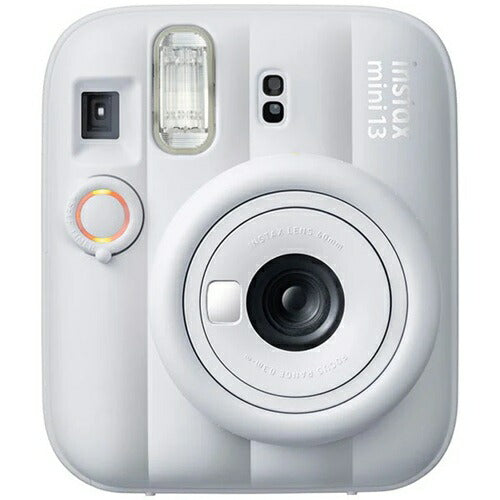 インスタントカメラ チェキ instax mini 13 クレイホワイト 富士フイルム FUJIFILM 富士フイルム インスタントカメラ チェキ instax mini 12/13 クレイホワイト 接写 セルフィー 簡単操作 オート露光 プレゼント ギフト 贈り物