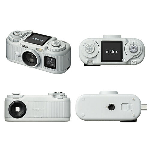 FUJIFILM 富士フイルム インスタントカメラ instax Pal 2 INSPAL2WHITE ホワイト