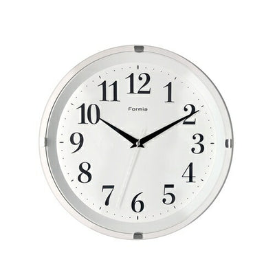 掛時計 連続秒針 ホワイト 保土ヶ谷電子販売 HWC-011W-WH