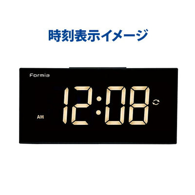 デジタル時計 ブラック 保土ヶ谷電子販売 HT-026BK-Y