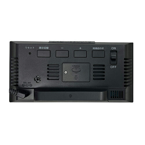 デジタル時計 ブラック 保土ヶ谷電子販売 HT-026BK-Y