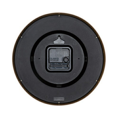 インテリア掛時計 連続秒針 ブラウン 保土ヶ谷電子販売 HIC-006W-BR