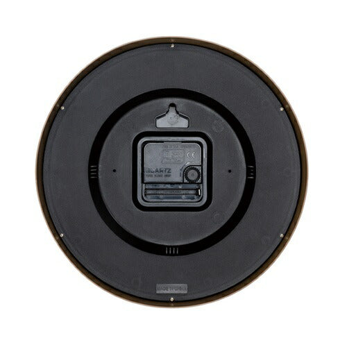 インテリア掛時計 連続秒針 ナチュラル色 保土ヶ谷電子販売 HIC-006W-N