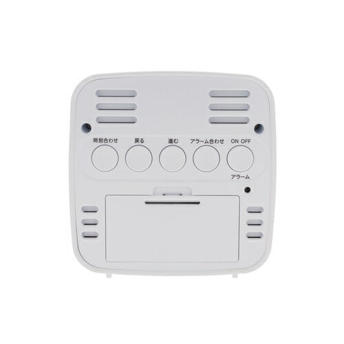 デジタル時計 ホワイト 保土ヶ谷電子販売 HT-042WH