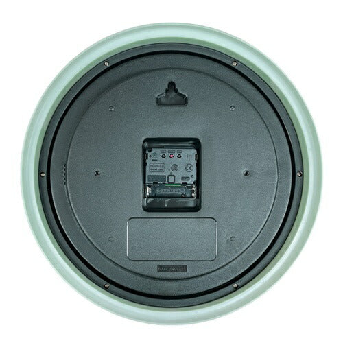 インテリア掛時計 ステップ秒針 グリーン 保土ヶ谷電子販売 HIC-011RC-GN