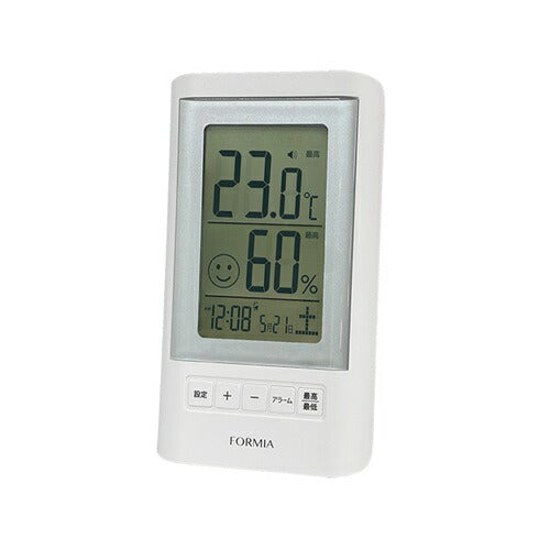 温度計・湿度計 ホワイト 保土ヶ谷電子販売 HO-005