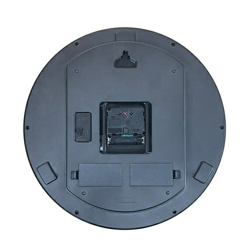 掛時計 シルバー 電波時計 保土ヶ谷電子販売 HWC-029RC-SV