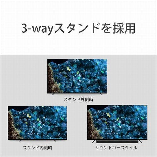 有機ELテレビ BRAVIA 55V型 4K対応 BS・CS 4Kチューナー内蔵 YouTube対応 Bluetooth対応 SONY XRJ-55A80L