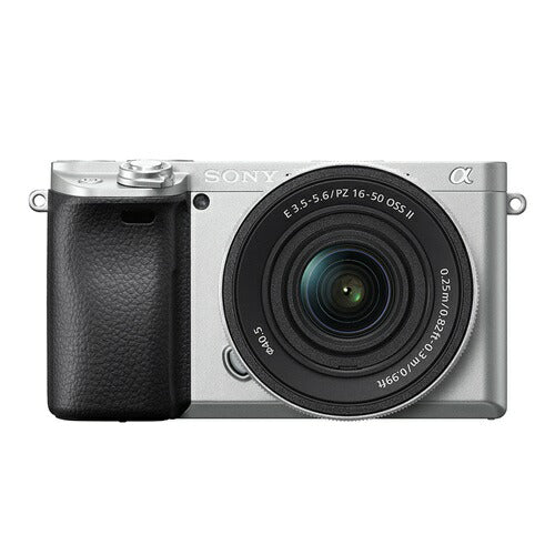 ミラーレス 一眼 カメラ パワーズームレンズキット α6400 シルバー ソニー ILCE-6400K S