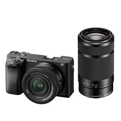 ミラーレス 一眼 カメラ ダブルズームレンズキット α6400 ブラック ソニー ILCE-6400X B