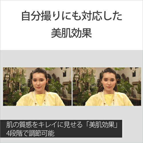 ミラーレス 一眼 カメラ パワーズームレンズキット VLOGCAM ホワイト ソニー ZV-E10K W