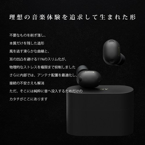 ソニー SONY 完全ワイヤレスイヤホン WF-1000XM6 BZ ブラック