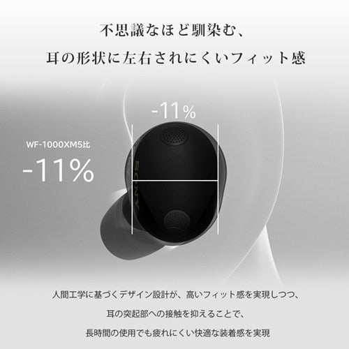 ソニー SONY 完全ワイヤレスイヤホン WF-1000XM6 BZ ブラック
