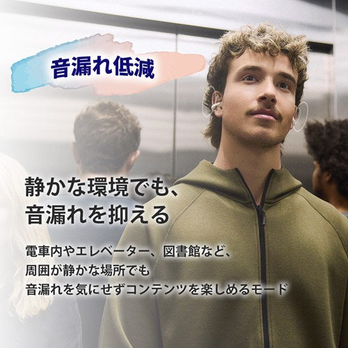 SONY ソニー ワイヤレス イヤホン イヤーカフ WF-LC900 GZ グリーン