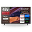4K液晶テレビ ソニー BRAVIA X83L 43V型 KJ-43X83L Google TV Bluetooth トリルミナスプロ BS/CS 4Kチューナー内蔵