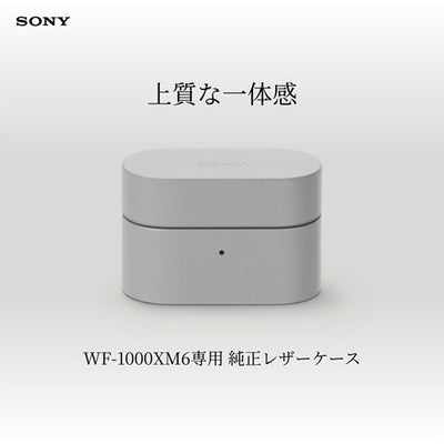 SONY ソニー WF-1000XM6専用純正ケースカバー HAC-1000XM6C ライトグレー