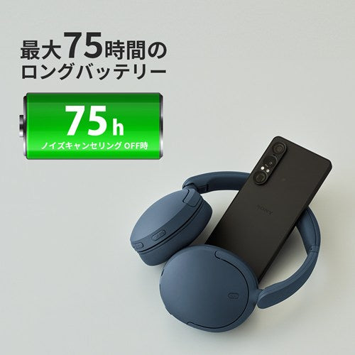 SONY ソニー ノイズキャンセリングワイヤレスヘッドホン WH-CH730N BC ブラック