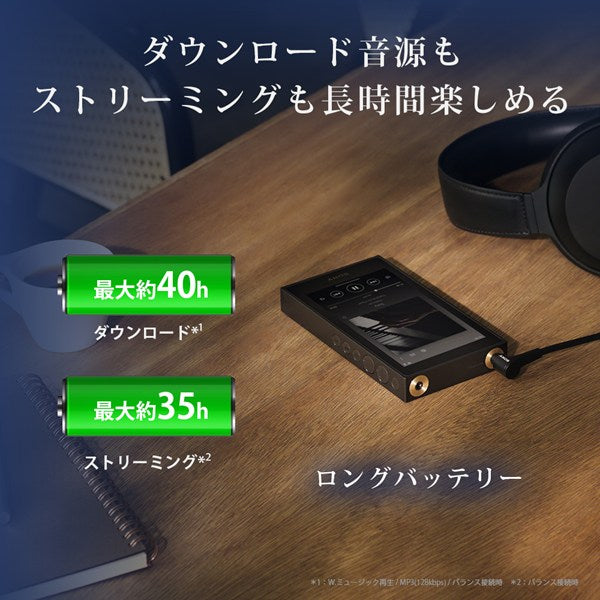 SONY ソニー ウォークマン NW-ZX900 64GB ブラック デジタルオーディオプレーヤー