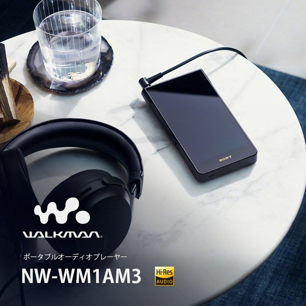 SONY ソニー ウォークマン NW-WM1AM3 128GB ブラック デジタルオーディオプレーヤー