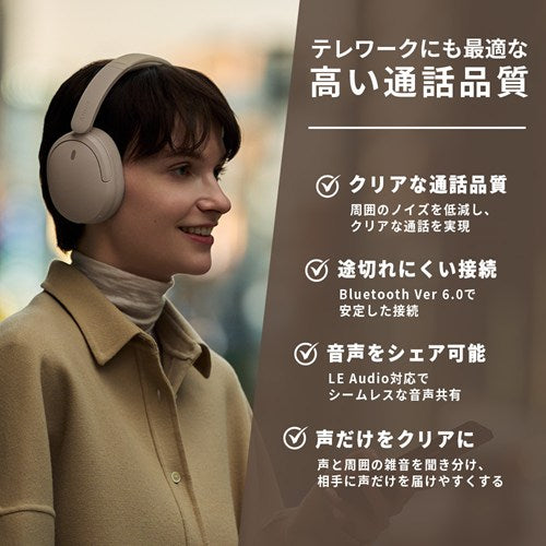 SONY ソニー ノイズキャンセリングワイヤレスヘッドホン WH-CH730N PC ピンク