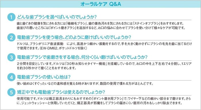 替ブラシ イオン用密集極細毛ブラシ 2本入 白 パナソニック EW0913-W