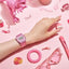 デジタル腕時計 CASIO Collection POP 生活防水 カジュアルデザイン ピンク カシオ F-91WS-4JH