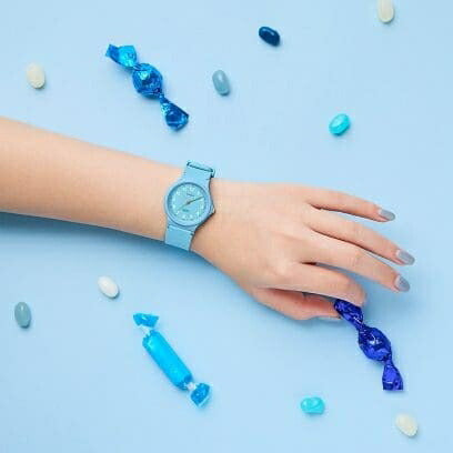 アナログ腕時計 CASIO Collection POP 生活防水 ブルー系 カシオ LQ-24B-2BJF