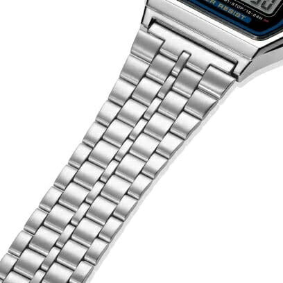 デジタル腕時計 CASIO Collection STANDARD 生活防水 メタルバンド カシオ A159WA-N1JH